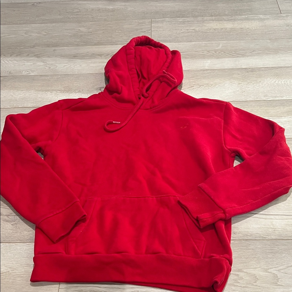 Hollister Vibrant Red Hoodie! Super cute and comfortable